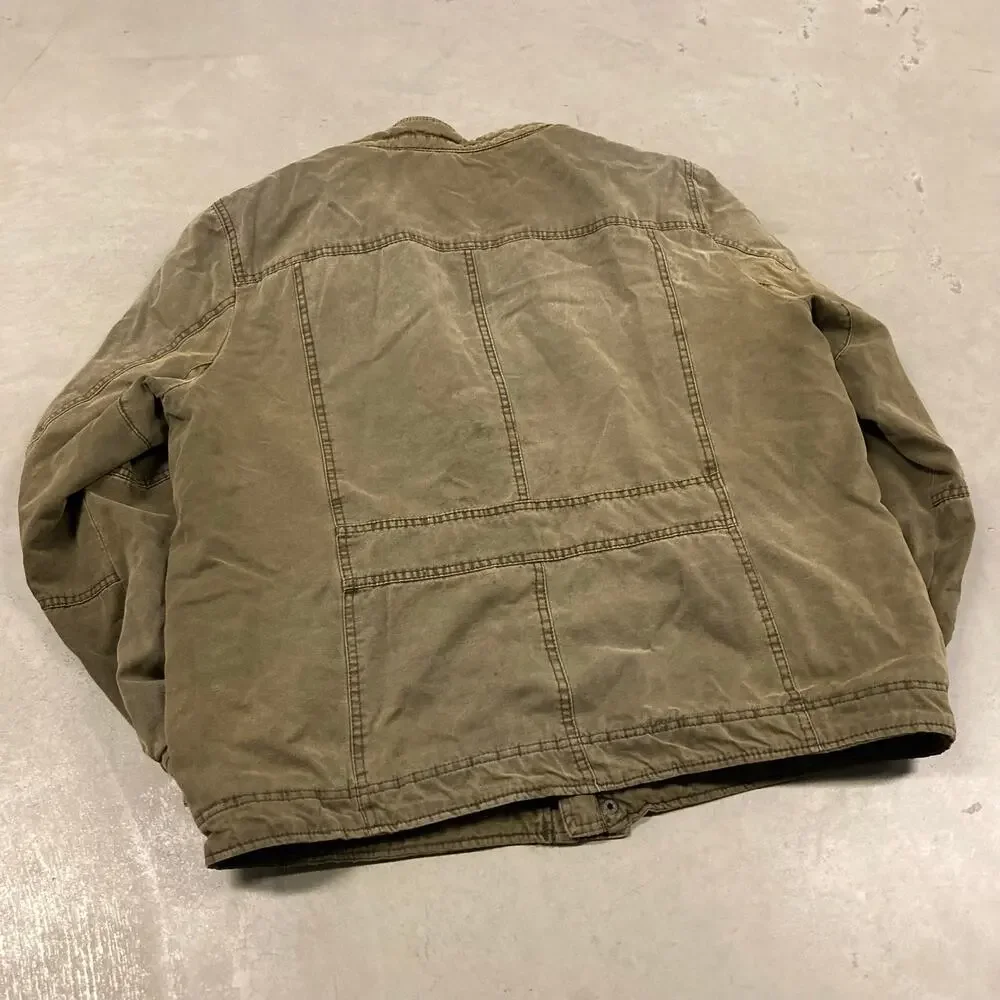 vintage y2k fur lined Levi’s jacket